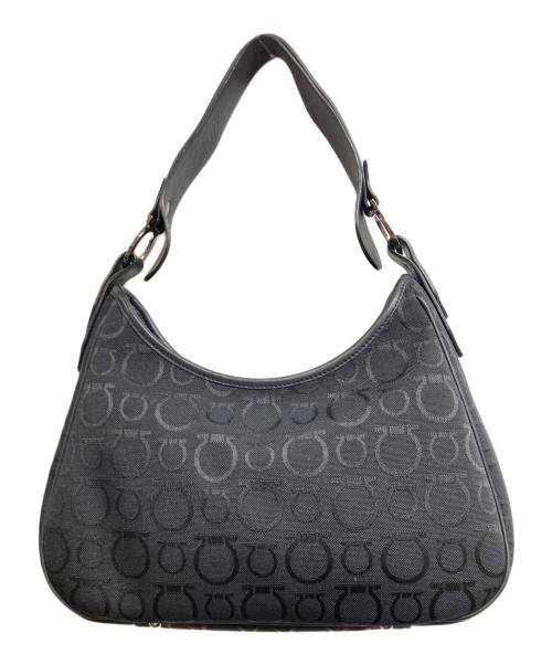 Salvatore Ferragamo（サルヴァトーレ フェラガモ）Salvatore Ferragamo (サルヴァトーレ フェラガモ) ワンショルダーバッグ ブラックの古着・服飾アイテム