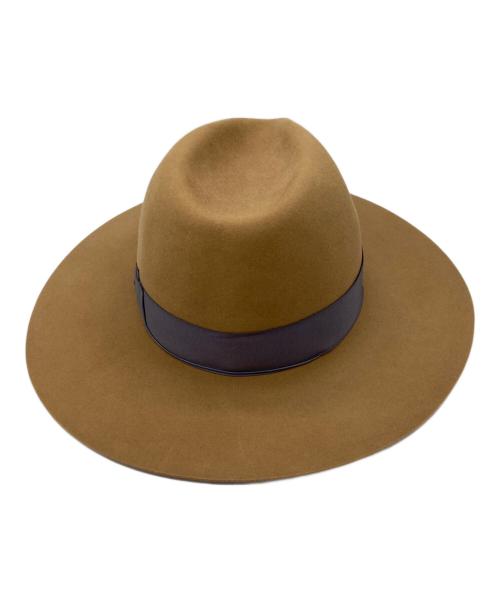 FRANKLIN TAILORED（フランクリンテーラード）FRANKLIN TAILORED (フランクリンテーラード) ビーヴァーハット ブラウン サイズ:57の古着・服飾アイテム