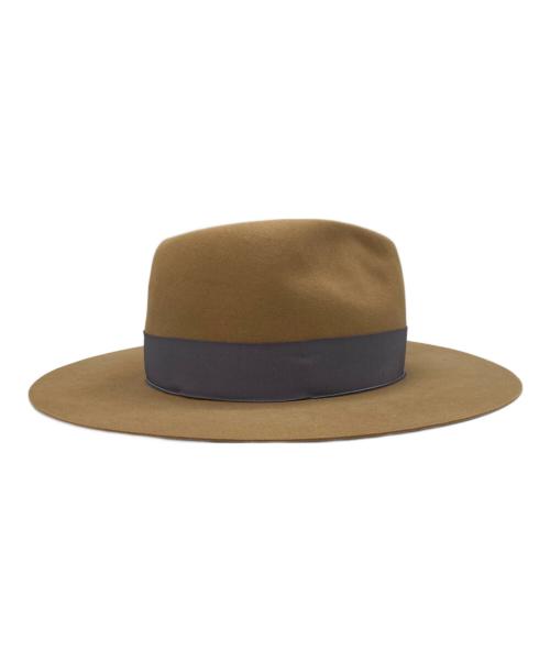 FRANKLIN TAILORED（フランクリンテーラード）FRANKLIN TAILORED (フランクリンテーラード) ビーヴァーハット ブラウン サイズ:57の古着・服飾アイテム