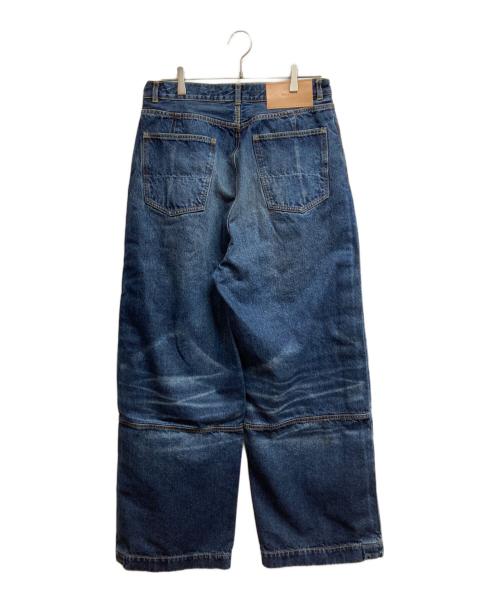 SUBLATIONS（サブレーションズ）SUBLATIONS (サブレーションズ) WIDE SEAM DENIM BAGGY PANTS.13 ブルー サイズ:2の古着・服飾アイテム