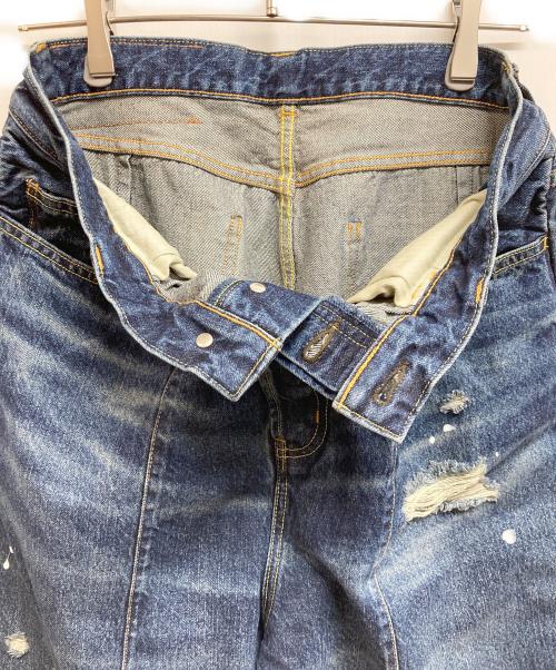 SUBLATIONS（サブレーションズ）SUBLATIONS (サブレーションズ) WIDE SEAM DENIM BAGGY PANTS.13 ブルー サイズ:2の古着・服飾アイテム