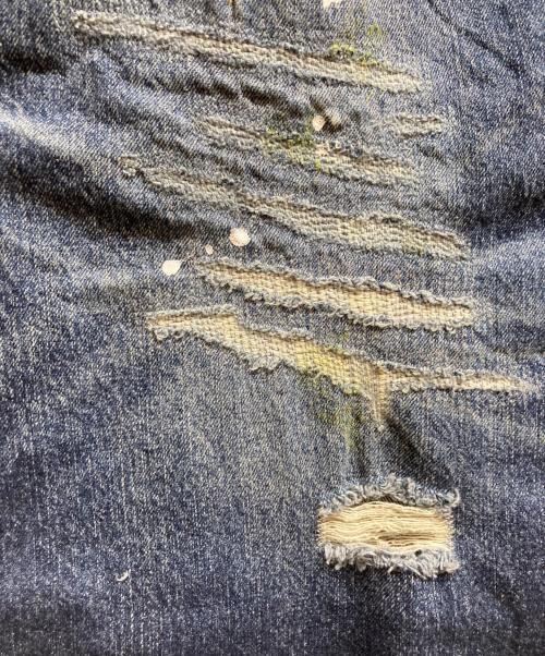 SUBLATIONS（サブレーションズ）SUBLATIONS (サブレーションズ) WIDE SEAM DENIM BAGGY PANTS.13 ブルー サイズ:2の古着・服飾アイテム