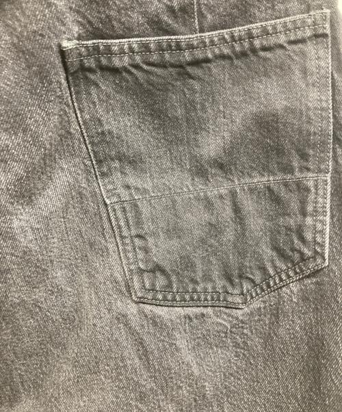 SUBLATIONS（サブレーションズ）SUBLATIONS (サブレーションズ) WIDE SEAM DENIM BAGGY PANTS.13 ブラック サイズ:2の古着・服飾アイテム