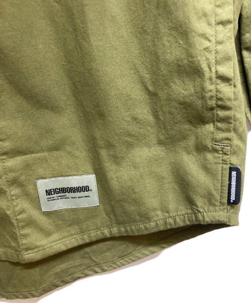 NEIGHBORHOOD（ネイバーフッド）NEIGHBORHOOD (ネイバーフッド) PLAIN SHIRT LS カーキ サイズ:Mの古着・服飾アイテム