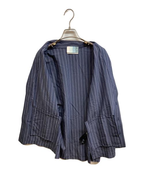 KITH（キス）KITH (キス) 23SS Modern Stripe Short ネイビー サイズ:Sの古着・服飾アイテム