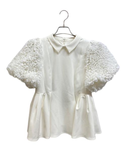 CELFORD（セルフォード）CELFORD (セルフォード) 襟付きブラウス ホワイト サイズ:38 未使用品の古着・服飾アイテム