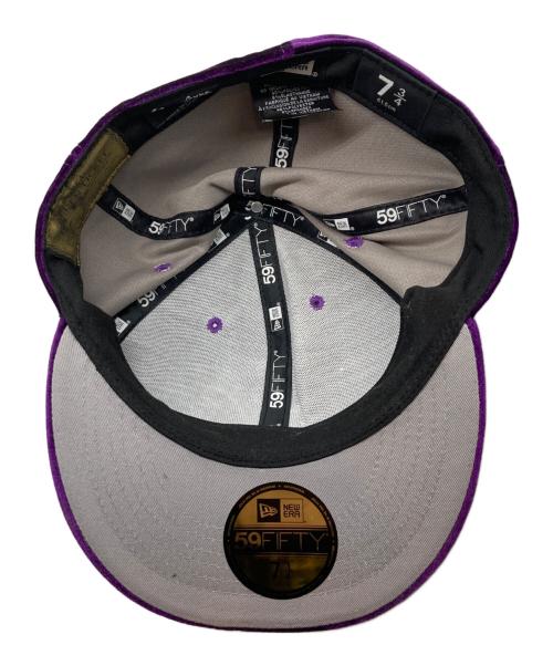 New Era（ニューエラ）New Era (ニューエラ) キャップ パープル サイズ:7　3/4の古着・服飾アイテム