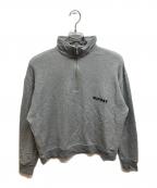 journal standard luxeジャーナルスタンダード ラックス）の古着「SUNDAYスウェットハーフZip」｜グレー
