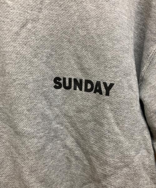 journal standard luxe（ジャーナルスタンダード ラックス）journal standard luxe (ジャーナルスタンダード ラックス) SUNDAYスウェットハーフZip グレー サイズ:FREEの古着・服飾アイテム