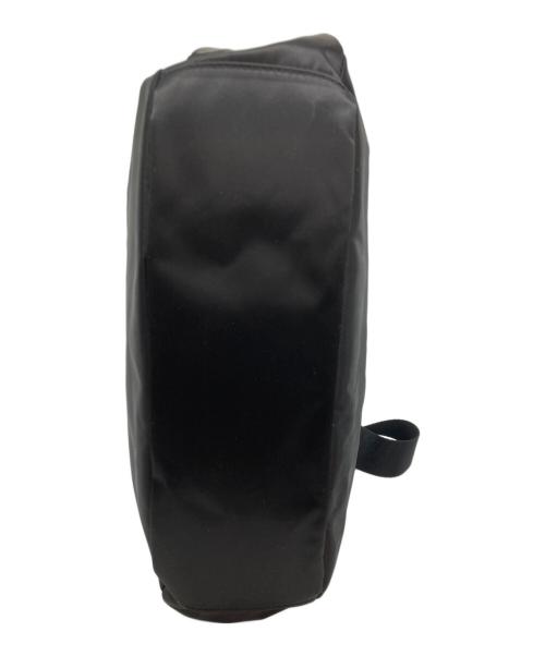 RUSSET the clouds nylon（ラシット）RUSSET the clouds nylon (ラシット) ラウンドナイロンショルダーバッグ ブラックの古着・服飾アイテム