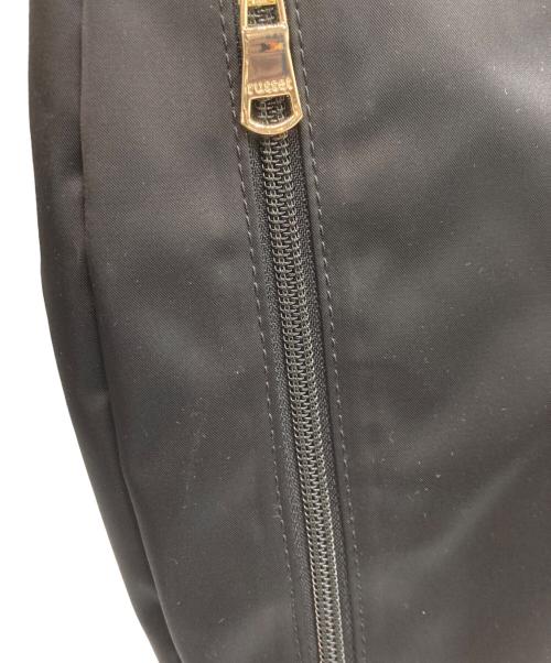 RUSSET the clouds nylon（ラシット）RUSSET the clouds nylon (ラシット) ラウンドナイロンショルダーバッグ ブラックの古着・服飾アイテム