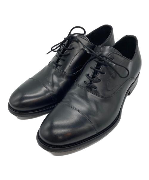 Hilton（ヒルトン）Hilton (ヒルトン) CALZOLERIA TOSCANA (カルツォレリアトスカーナ) ストレートチップシューズ ブラック サイズ:41の古着・服飾アイテム