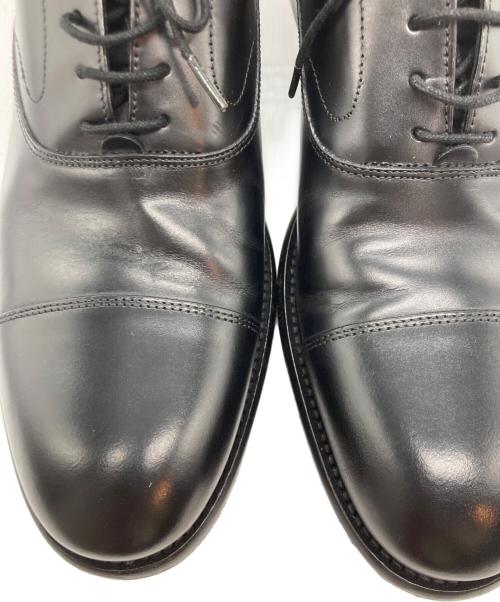 Hilton（ヒルトン）Hilton (ヒルトン) CALZOLERIA TOSCANA (カルツォレリアトスカーナ) ストレートチップシューズ ブラック サイズ:41の古着・服飾アイテム