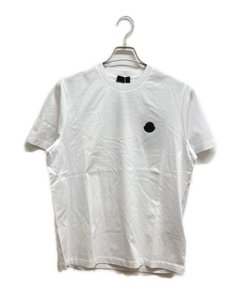MONCLER（モンクレール）MONCLER (モンクレール) SS T-SHIRT ホワイト サイズ:Ｓ 未使用品の古着・服飾アイテム