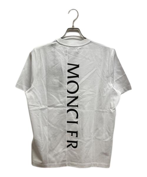 MONCLER（モンクレール）MONCLER (モンクレール) SS T-SHIRT ホワイト サイズ:Ｓ 未使用品の古着・服飾アイテム