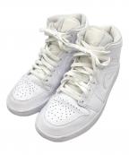 NIKEナイキ）の古着「AIR JORDAN 1 MID」｜ホワイト