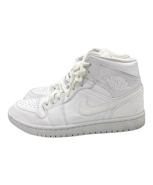 NIKE（ナイキ）NIKE (ナイキ) AIR JORDAN 1 MID ホワイト サイズ:US7.5の古着・服飾アイテム