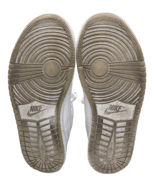 NIKE（ナイキ）NIKE (ナイキ) AIR JORDAN 1 MID ホワイト サイズ:US7.5の古着・服飾アイテム