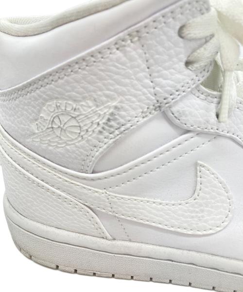 NIKE（ナイキ）NIKE (ナイキ) AIR JORDAN 1 MID ホワイト サイズ:US7.5の古着・服飾アイテム