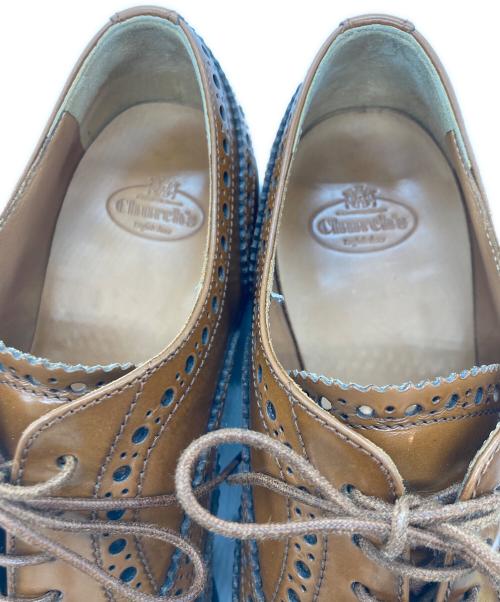 Church’s（チャーチ）Church’s (チャーチ) ウィングチップレザーシューズ ブラウン サイズ:37の古着・服飾アイテム
