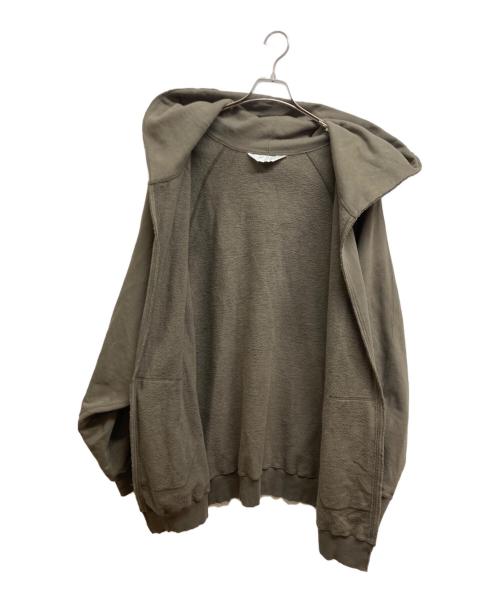 ANCELLM（アンセルム）ANCELLM (アンセルム) OVER SWEAT COAT チャコールグレー サイズ:OSの古着・服飾アイテム