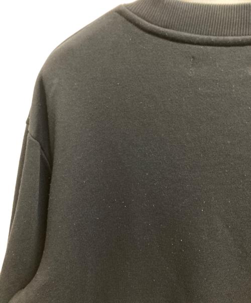FRED PERRY（フレッドペリー）FRED PERRY (フレッドペリー) クルーネックスウェット ブラック サイズ:Lの古着・服飾アイテム