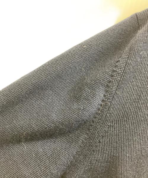 maison kitsune（メゾンキツネ）maison kitsune (メゾンキツネ) 丸首カーディガン ネイビー サイズ:Sの古着・服飾アイテム