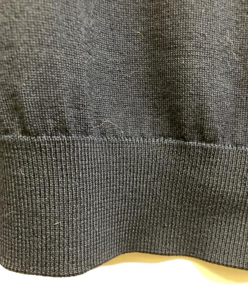 maison kitsune（メゾンキツネ）maison kitsune (メゾンキツネ) 丸首カーディガン ネイビー サイズ:Sの古着・服飾アイテム