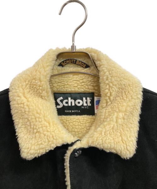 Schott（ショット）Schott (ショット) コンチョボタンホアランチジャケット ブラック サイズ:40の古着・服飾アイテム