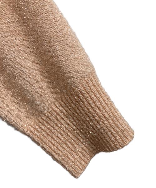 Diagram（ダイアグラム）Diagram (ダイアグラム) フィルムヤーンニットカーディガン ピンク サイズ:36の古着・服飾アイテム