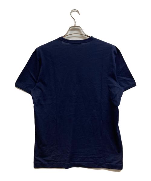 DOLCE & GABBANA（ドルチェ＆ガッバーナ）DOLCE & GABBANA (ドルチェ＆ガッバーナ) VネックTシャツ ネイビー サイズ:50の古着・服飾アイテム