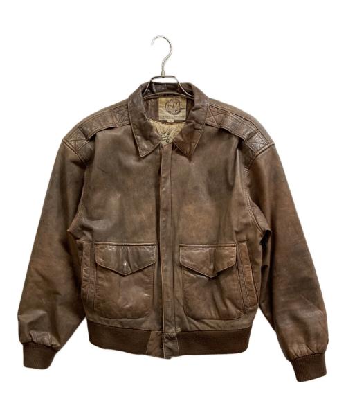G-III（ジースリー）G-III (ジースリー) レザージャケット ブラウン サイズ:Sの古着・服飾アイテム