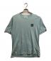 STONE ISLAND（ストーンアイランド）の古着「半袖Tシャツ」｜ブルー