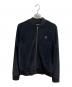 FRED PERRY（フレッドペリー）の古着「ベロアボンバージャケット」｜ブラック