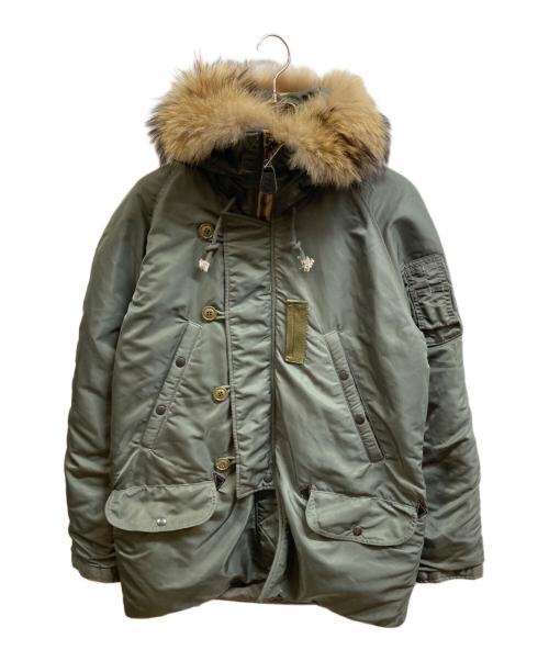AVIREX（アヴィレックス）AVIREX (アヴィレックス) N-3Bフライトジャケット カーキ サイズ:Lの古着・服飾アイテム