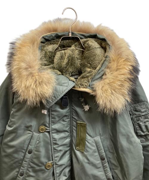 AVIREX（アヴィレックス）AVIREX (アヴィレックス) N-3Bフライトジャケット カーキ サイズ:Lの古着・服飾アイテム
