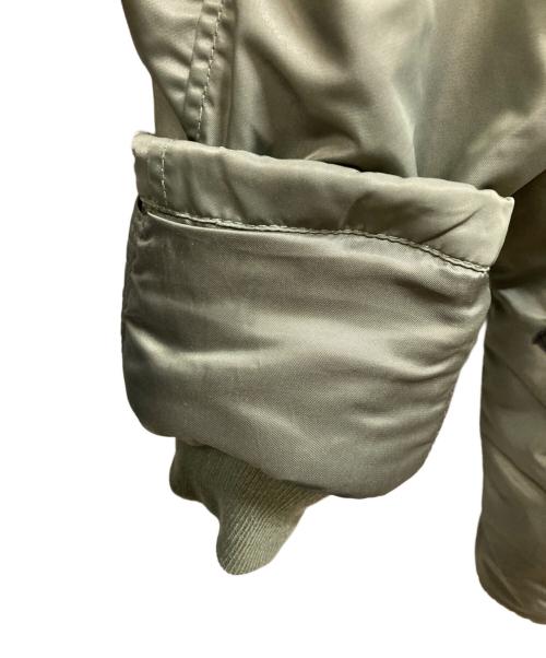 HOUSTON（ヒューストン）HOUSTON (ヒューストン) N-3Bフライトジャケット カーキ サイズ:XLの古着・服飾アイテム