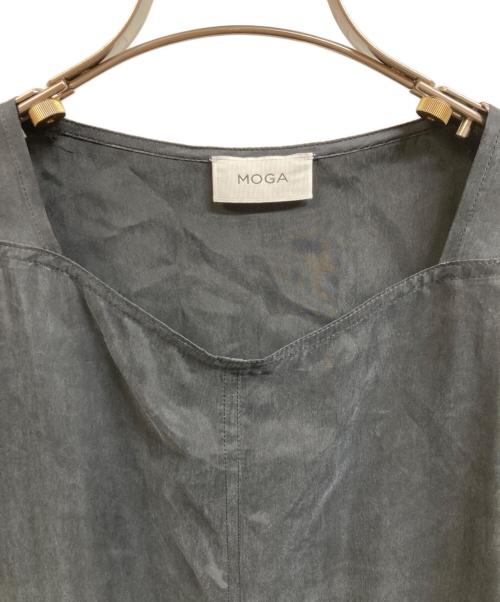 MOGA（モガ）MOGA (モガ) キュプラフィブリルサックワンピース ブラック サイズ:2の古着・服飾アイテム