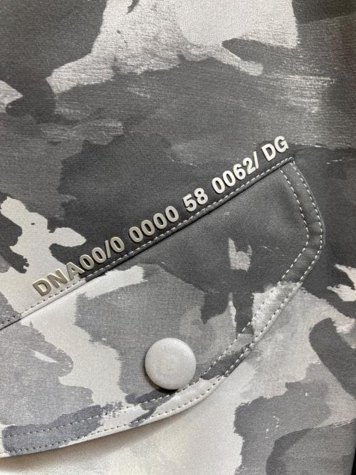 DOLCE & GABBANA（ドルチェ＆ガッバーナ）DOLCE & GABBANA (ドルチェ＆ガッバーナ) カモフラージュ柄リフレクティブボンバージャケット グレー サイズ:sの古着・服飾アイテム