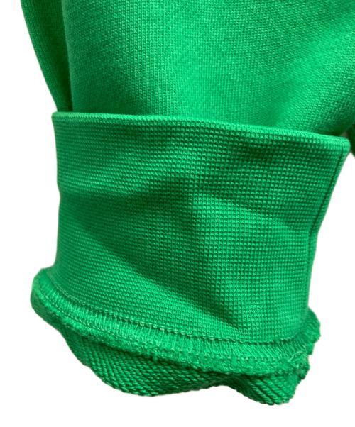 LACOSTE（ラコステ）LACOSTE (ラコステ) モノグラムレイヤードオーバルロゴクルーネックスウェット グリーン サイズ:FR5　USLの古着・服飾アイテム