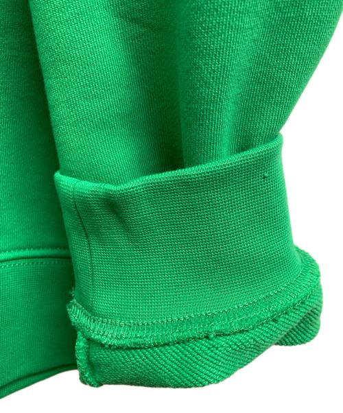 LACOSTE（ラコステ）LACOSTE (ラコステ) モノグラムレイヤードオーバルロゴクルーネックスウェット グリーン サイズ:FR5　USLの古着・服飾アイテム