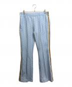 LACOSTEラコステ）の古着「モノグラムジャカードトラックパンツ」｜ブルー