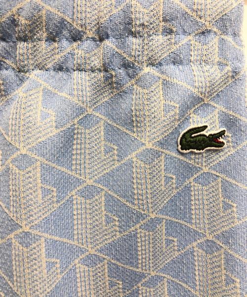 LACOSTE（ラコステ）LACOSTE (ラコステ) モノグラムジャカードトラックパンツ ブルー サイズ:40の古着・服飾アイテム