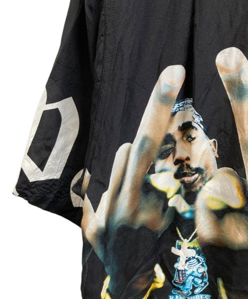 WACKO MARIA（ワコマリア）WACKO MARIA (ワコマリア) 2PAC (2パック) HAWAIIAN SHIRT ブラック サイズ:Lの古着・服飾アイテム