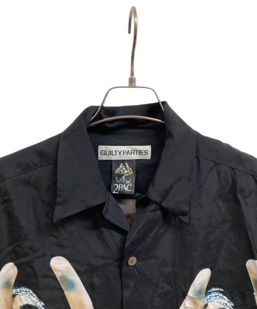 WACKO MARIA（ワコマリア）WACKO MARIA (ワコマリア) 2PAC (2パック) HAWAIIAN SHIRT ブラック サイズ:Lの古着・服飾アイテム