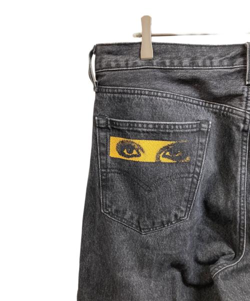 LEVI'S（リーバイス）LEVI'S (リーバイス) UNDERCOVER (アンダーカバー) バギージーンズ ブラック サイズ:W34L32の古着・服飾アイテム