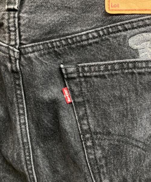 LEVI'S（リーバイス）LEVI'S (リーバイス) UNDERCOVER (アンダーカバー) バギージーンズ ブラック サイズ:W34L32の古着・服飾アイテム