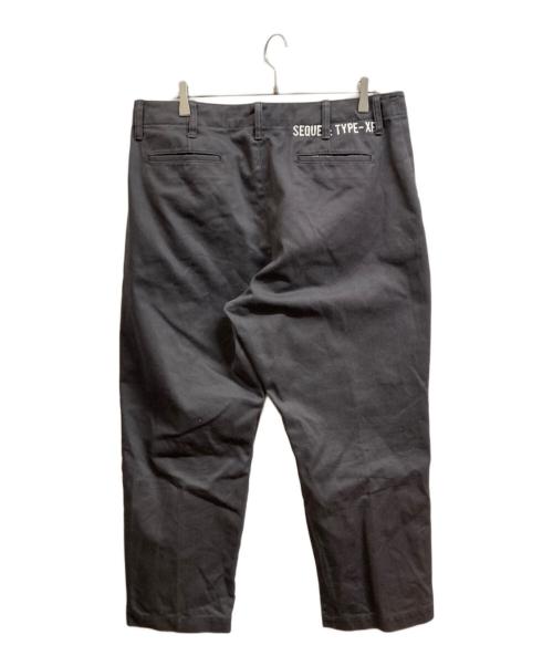 SEQUEL（シークエル）SEQUEL (シークエル) TYPE-XF CHINO PANTS グレー サイズ:XLの古着・服飾アイテム