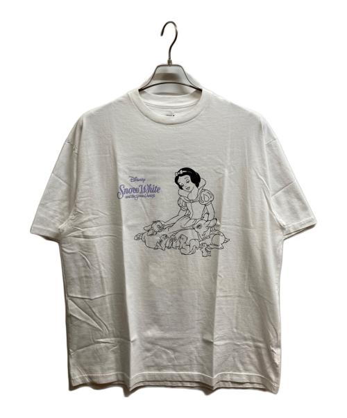 SEQUEL（シークエル）SEQUEL (シークエル) Disney (ディズニー) SNOW WHITE T-SHIRT ホワイト サイズ:XXL 未使用品の古着・服飾アイテム