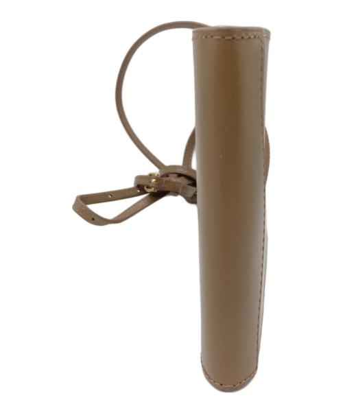 A.P.C.（アーペーセー）A.P.C. (アーペーセー) ネックポーチ ショルダーバッグ ブラウンの古着・服飾アイテム